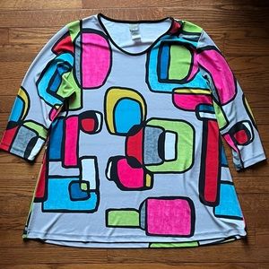 Simply Art by Dolcezza Graphic Print Top